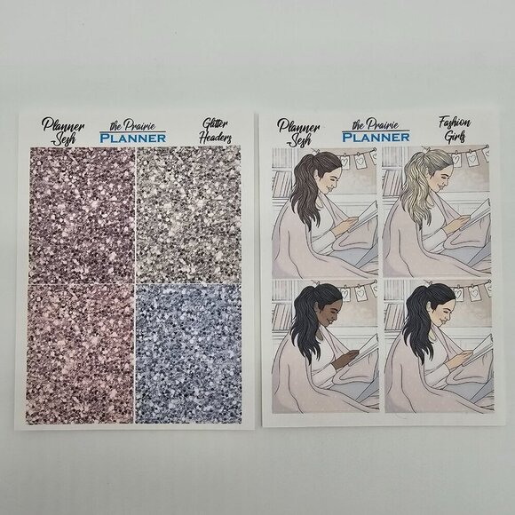 Planner Sticker De-Stash - 2 Sets - 17 Pieces - Picture 8 of 13